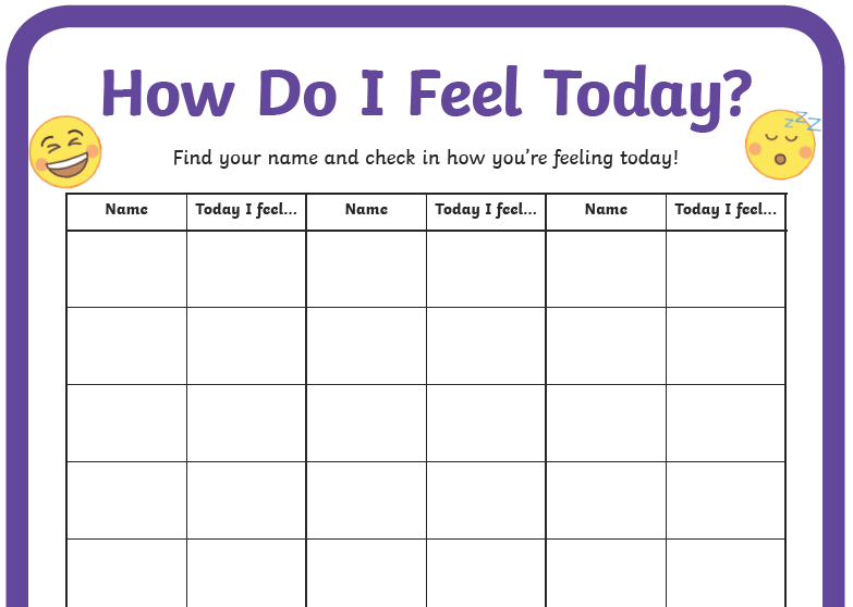 JennaLChapman's tweet photo. As a key adult in my students' lives, noticing their mental health conditions &amp; nudging them towards the 'flourishing' end of the continuum is a priority. This resource from @TwinklAustralia encourages my S to show me how they're feeling daily. #UoNTeach #EDUC4750 #SDG3 https://t.co/EAEWgLjC2L