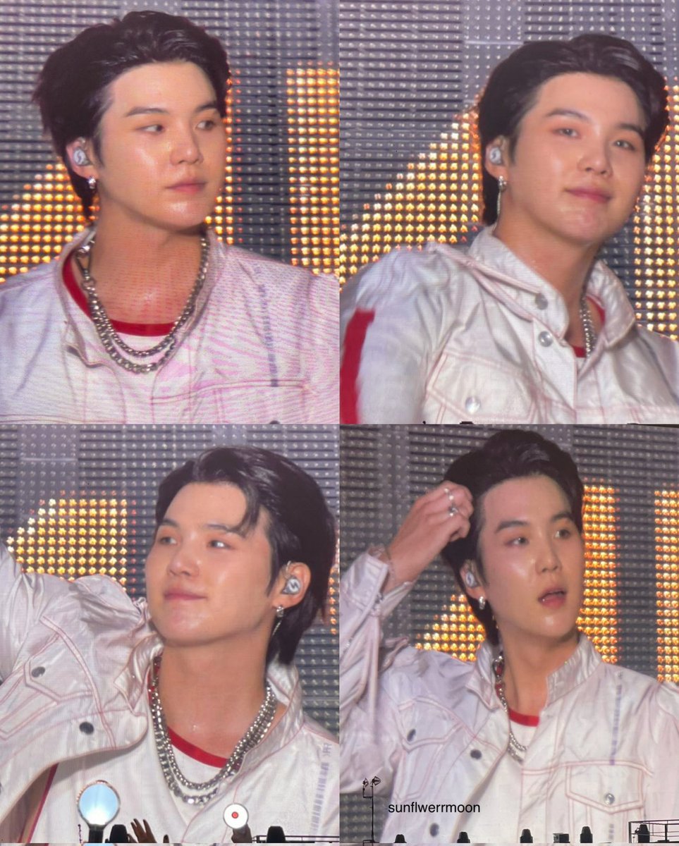 MIN YOONGI SLICKED BACK HAIR >>>>