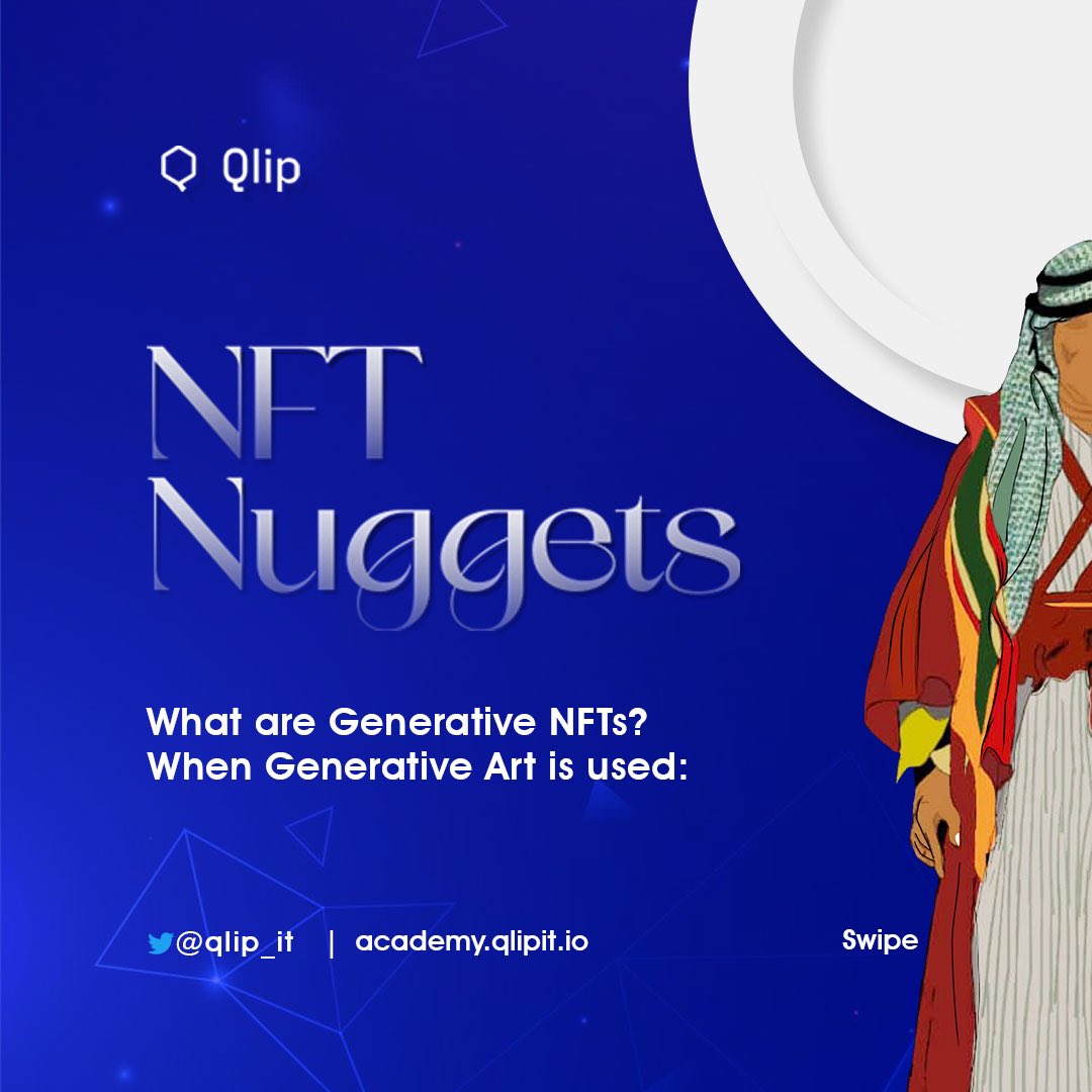 Qlip_it's tweet photo. #NFT Nugget of the Day๐ค๐ค
๐What really are #GenerativeNFTs ?๐ค
๐When are they used?
There's so much to know about the #nftspace. Why not start from here?๐ค
Want more?๐๐๐
Then stick close to this page. We've got enough knowledge to share๐ค๐ค
๐https://t.co/FiUtTfOZbQ https://t.co/JF0KlVdRlF