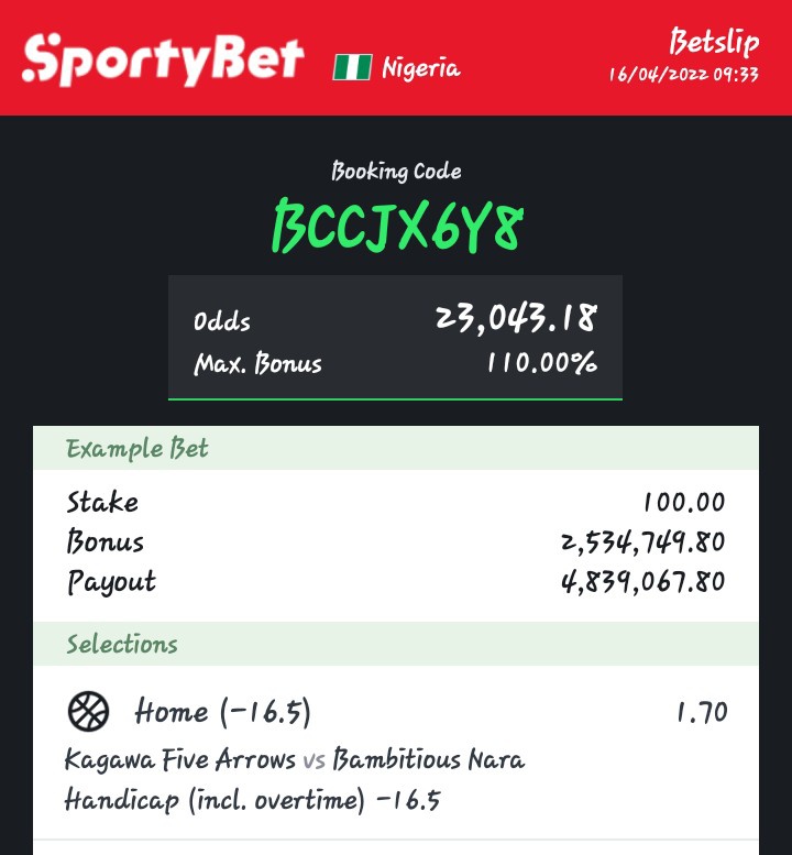Good Saturday picks, make sure you jump on this 🔥🔥🔥 23k odds
BCCJX6Y8

@Ekitipikin @Kdrum411 @ConvertOdds @Jontech_tips @SomtoSocial @LouieDi13 @opeolu_wa

Join telegram channel 👉 t.me/harbayskey

RT for others to see