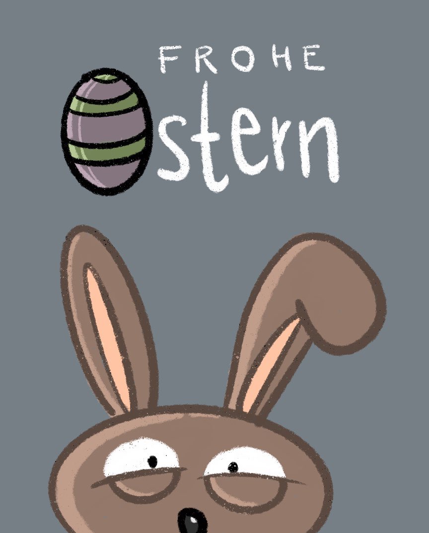 _schoenii's tweet photo. Frohe Ostern! #Ostern #FroheOstern #Osterhase #HappyEaster #kleineKunstklasse https://t.co/FHepbqOpSB