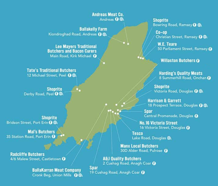 Last-minute Easter shopping? There’s still time to get to your local butcher for that big Sunday or Easter Monday roast!  Find your nearest Isle of Man Meats retailer here 👉 bit.ly/3NBxhyB

#MakeSureItsManx #ShopLocal