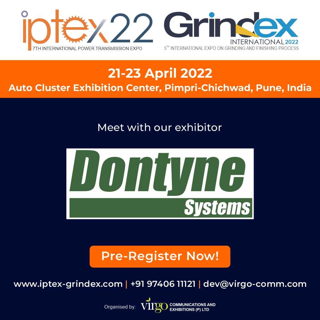 IPTEX_GRINDEX's tweet photo. Our exhibitor @DontyneSystems offers software &amp; services aimed at the optimum production of #gear components and their use in the #transmission industry. Their range of products allows end-to-end control of the gear #manufacturing process. 

(1/2) https://t.co/U1wqvaiZzc