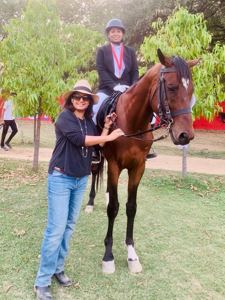 Finished 4th in my first ever professional event at Delhi Horse Show 2022
@FEI_Global #horsegirl #delhihorseshow #DHS2022
