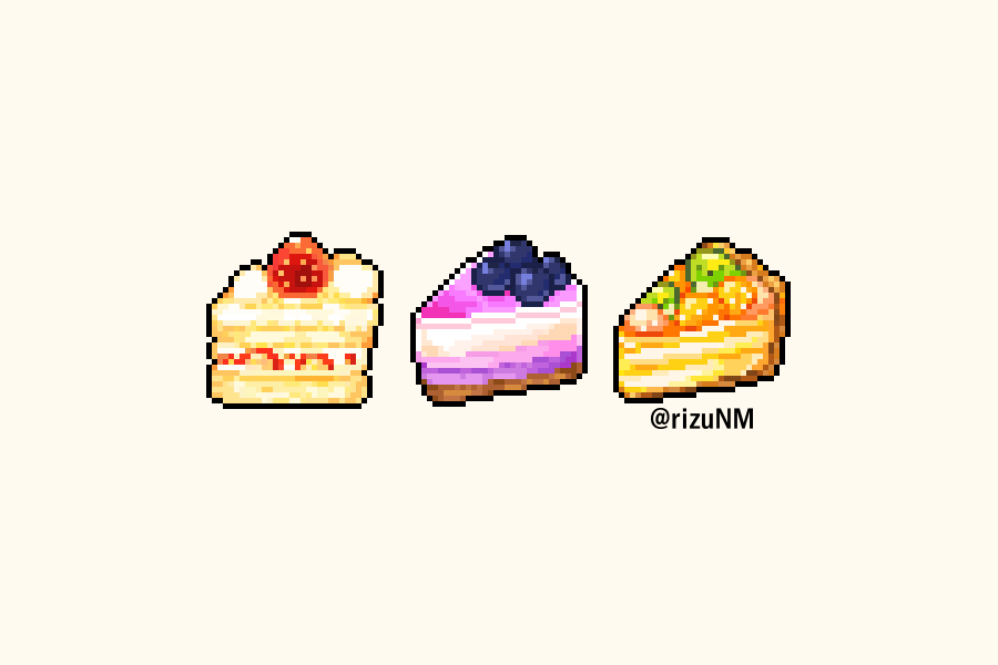 「ドット絵🍴 」|リズのイラスト