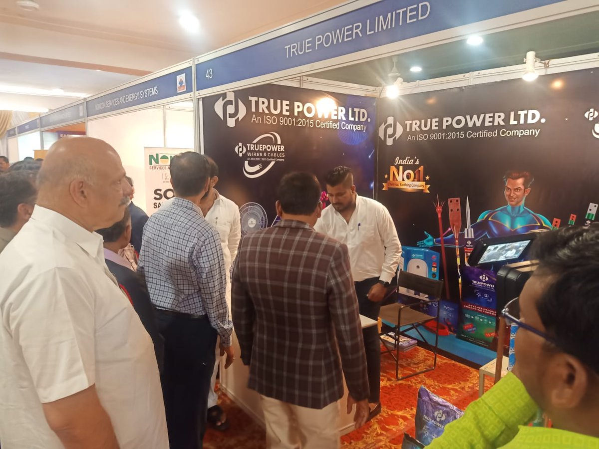 TruePowerGroup's tweet photo. True Power Limited at the Masma Solar Expo 2022.
Thank you everyone for visiting and a tremendous response at the Expo!
. 
. 
#MASMA #solarenergyexpo #visiting #expo #invites #stall #TruePowerLimited #india #IndiaNo1 https://t.co/l5vBQP5zP0