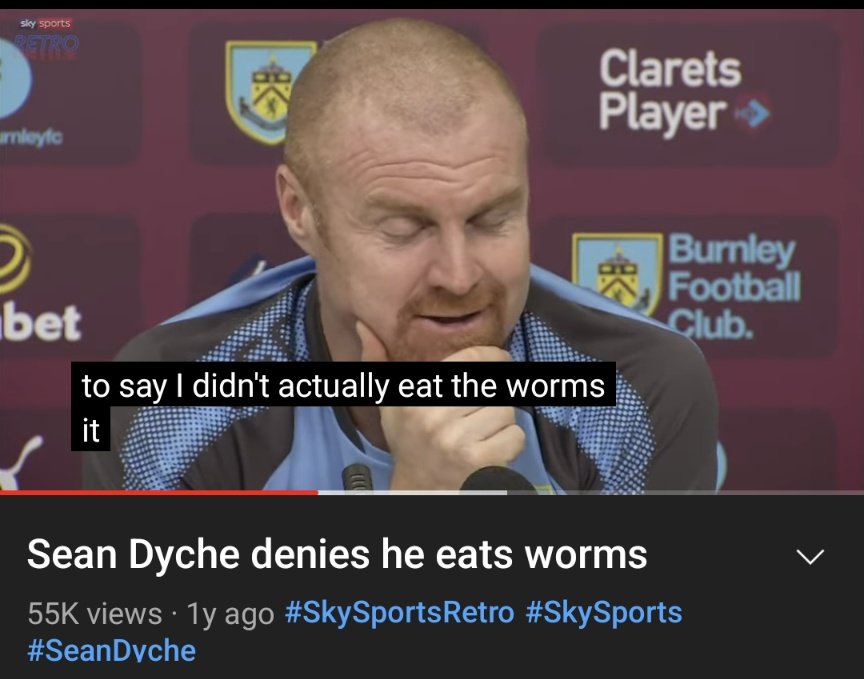 adamstanleh's tweet photo. Sean Dyche's greatest moment https://t.co/ia5TNiY3Sp