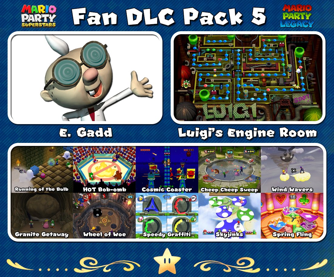 Mario Party Legacy on Twitter "Would you buy this fan created DLC pack for Mario Party