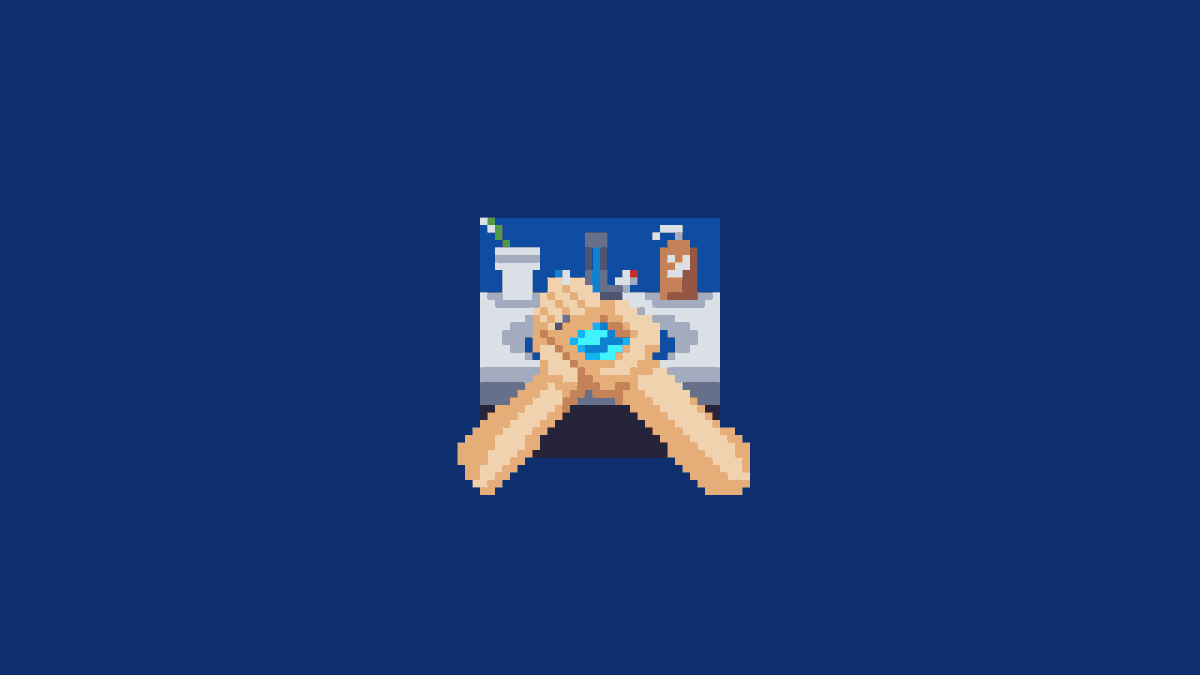 CptSpringare's tweet photo. For todays @Pixel_Dailies #pixeldailies:
#firstpersonhands in the bathroom https://t.co/SQm0zODIlE
