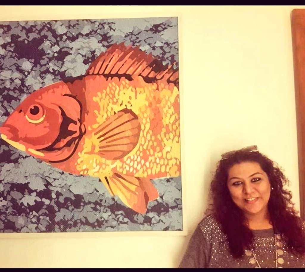 Simran_Wahan_'s tweet photo. I'm that goldfish who got bored of being in the bowl.
#artistforlife #abstractart #rebelchild #wanderer https://t.co/6h5p8tznVS