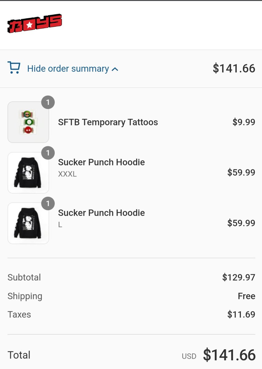 Tezi91's tweet photo. Got our merch ordered for @yeptheboys. The kid has been wanting tattoos so had to get some too ❤ https://t.co/wFFMV2gClc