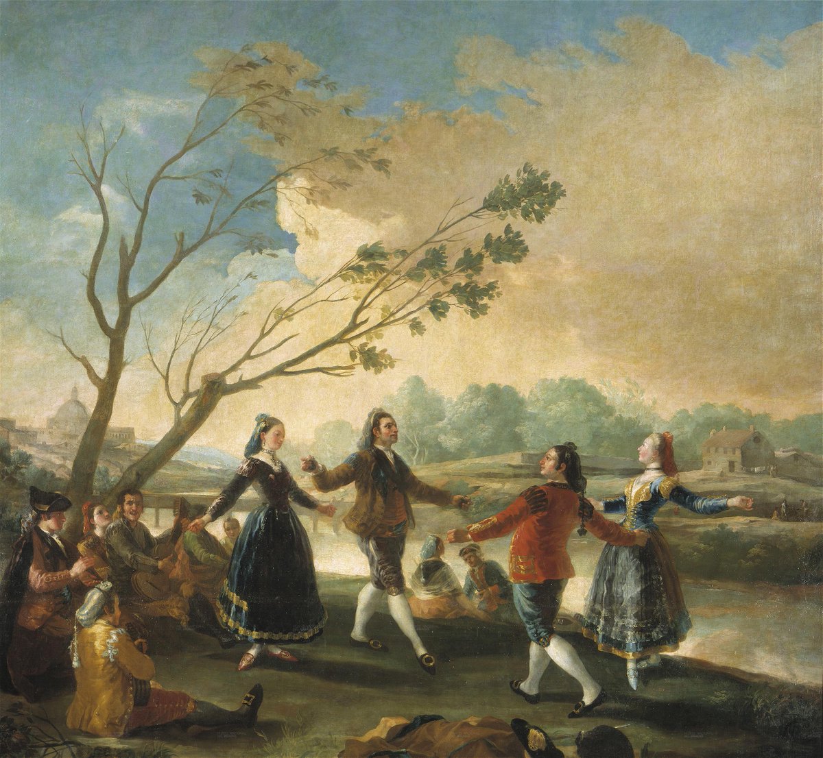RT @artistgoya: Dance of the Majos at the Banks of Manzanares, 1777 #goya #romanticism https://t.co/vzzCDD8O5y