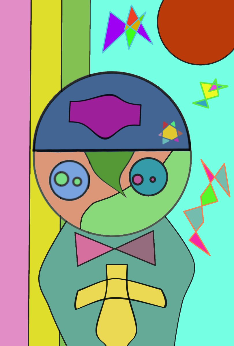 2作目アップしました🌈
作っててもカラフルなのがやっぱりいい😁
#NFTs　#nft