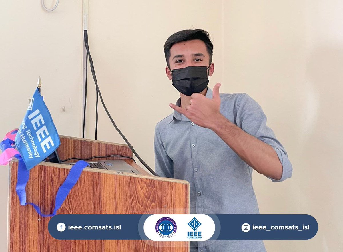 ieee_comsats's tweet photo. On March 14, 2022 IEEE CUI and Executive Committee members plodded the way to their utmost desires. This hour of planning was to gear up the future tasks of whole IEEE CUI.
#ieee #ieeecui #comsats #islamabad #islamabadsection #cui #teambuilding #meetup #2k22 @CUIofficial https://t.co/5S3AkIXy31