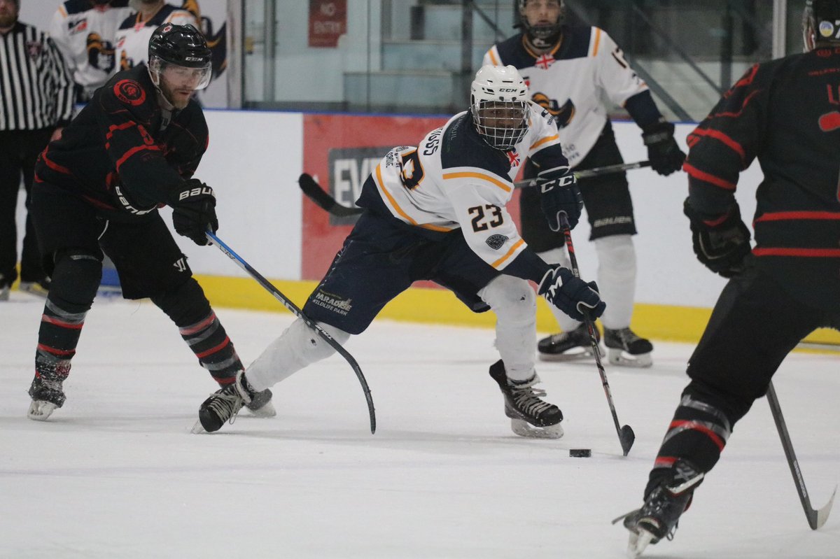 NicD44's tweet photo. **GAME DAY**
Play Off hockey starts today! Just got my ticket, whose else is joining me?! 
Last game at the Sapphire this season but let’s help push the @RJRIceHockey through to the finals next weekend at Milton Keynes 💪🏼#raidershockey #oneclub #goldnblue https://t.co/3tMbCnjW3O