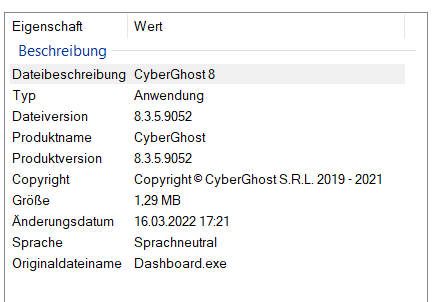 M0wLaue's tweet photo. @CyberGhost_EN is this a false positive or a real problem? (detected by microsoft defender) https://t.co/xgKjs7k4t5