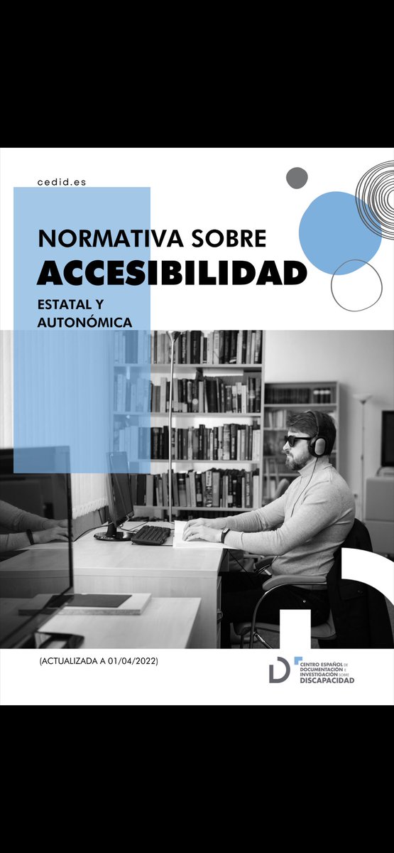 COMISION ACCESIBILIDAD UNIVERSAL CERMI CV tweet media