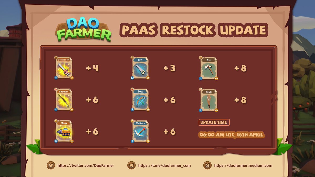 DAO Farmer tweet media