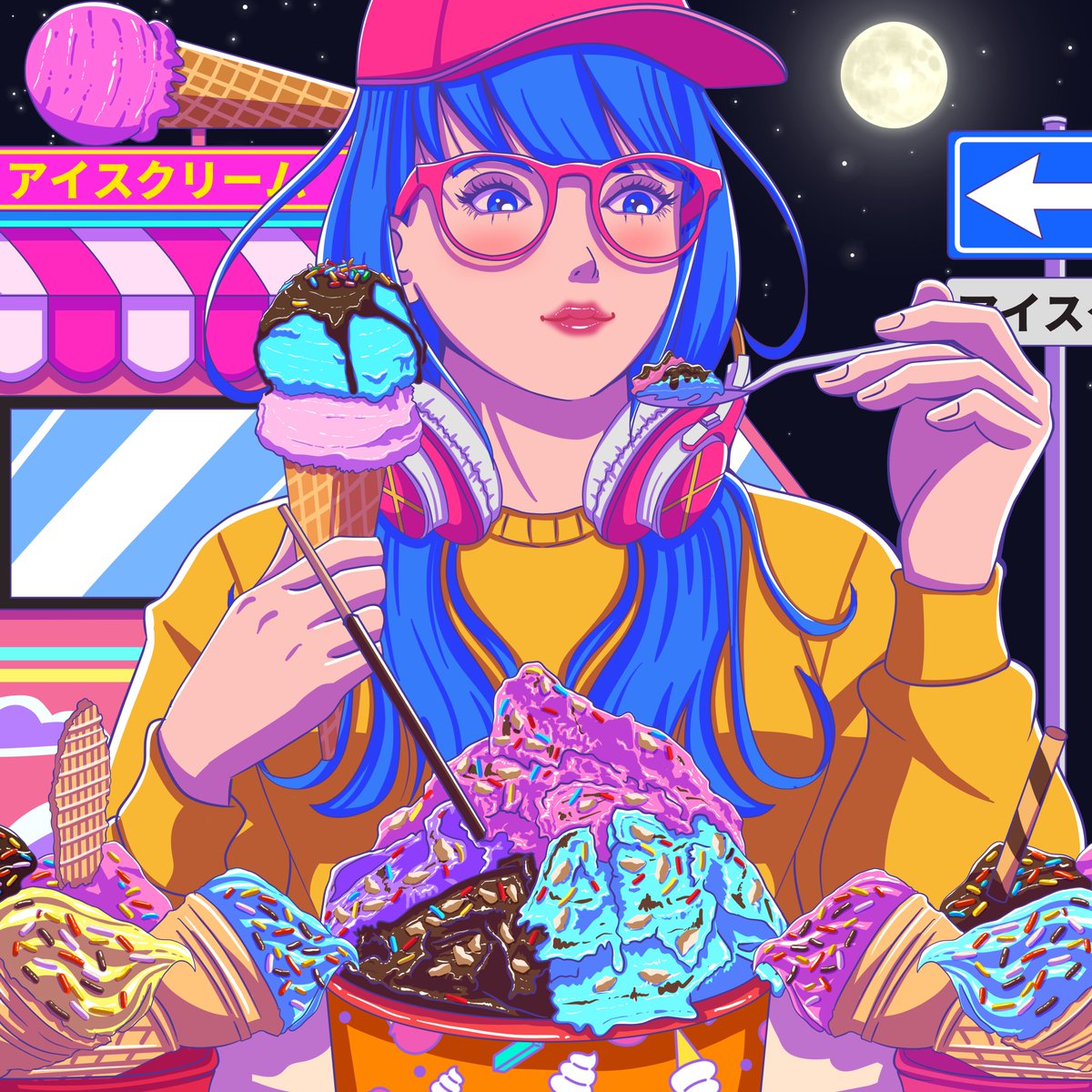 nifranif_'s tweet photo. Late Night Ice Cream is already sold. A million thanks to my friends, fams, and collectors for the support. 

Now available on secondary. Start from 5 Tez

🔗
https://t.co/u3LjXhFMoD
https://t.co/RYSmp6c4Td

#NFTs #NFTCommunity #CleanNFT #tezos https://t.co/1SSZxo0AJL