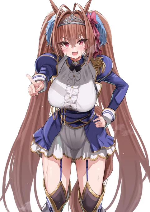 ティアラ描き忘れてた 