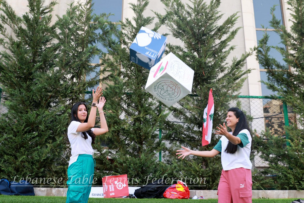 ittffoundation's tweet photo. "Multicultural #TableTennis with Heart and Mind"
Lebanese Federation organised an outdoor event in the framework of #WorldTableTennisDay. As WTTD Promoter, they focused activities to solve conflicts between religions and politics in Chiyah and Ein El Emmaneh.
#PeaceOnTheTable https://t.co/a0cIbkoItA