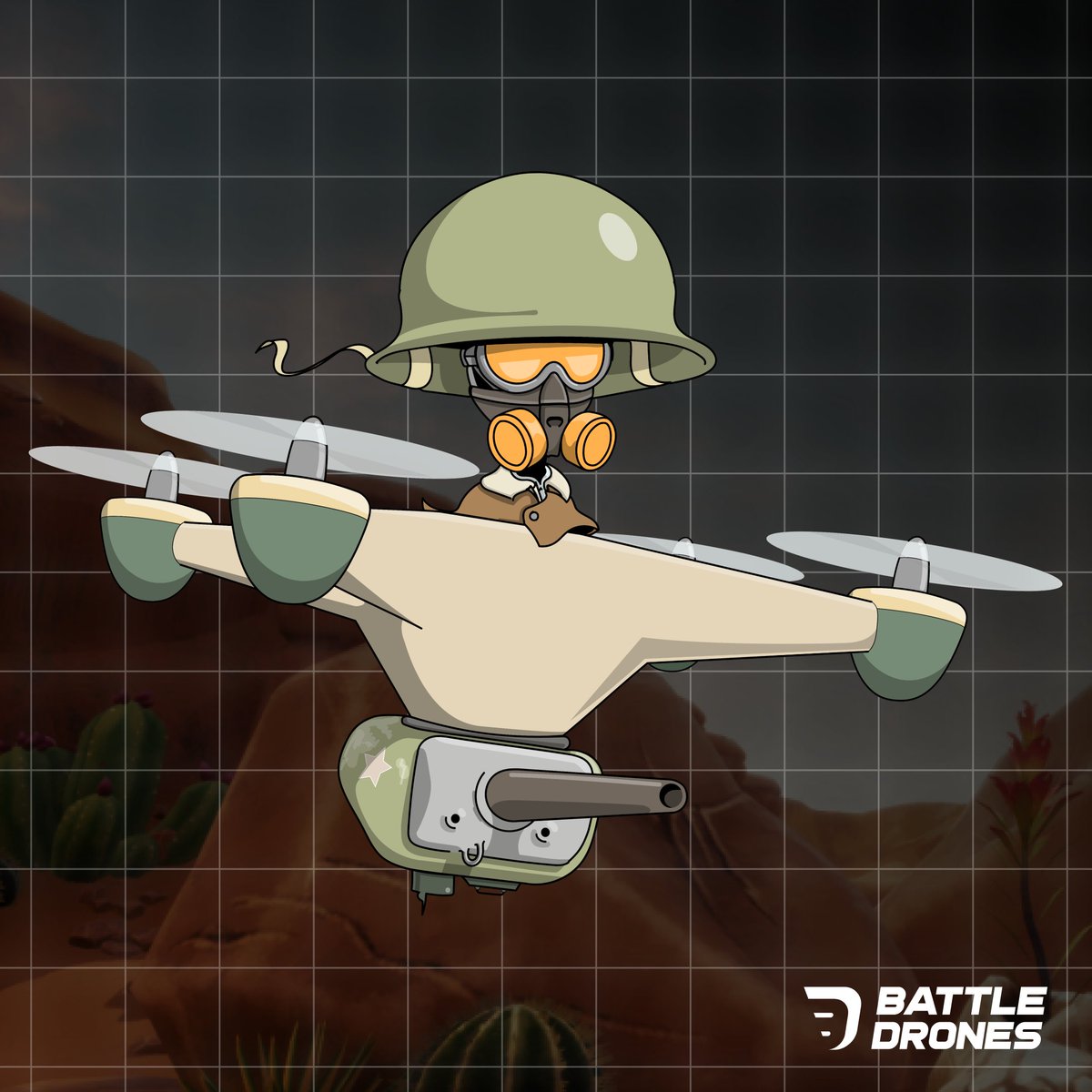 battledrones_io's tweet photo. 🛠️ 3D REVEAL

Check out this transformation from 2D to 3D! 

As per our roadmap, all 3D assets are being prepared for the game, with some designs getting an UPGRADE! 🔎

How will you choose to customise your drone?
#BattleDrones #Solana #NFT #P2E https://t.co/8OHljbx0Je