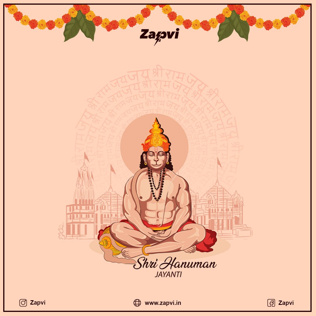 मनोजवं मारुततुल्यवेगं जितेन्द्रियं बुद्धिमतां वरिष्ठं।
वातात्मजं वानरयूथमुख्यं श्रीरामदूतं शरणं प्रपद्ये॥
#HanumanJayanti #JaiShreeRam