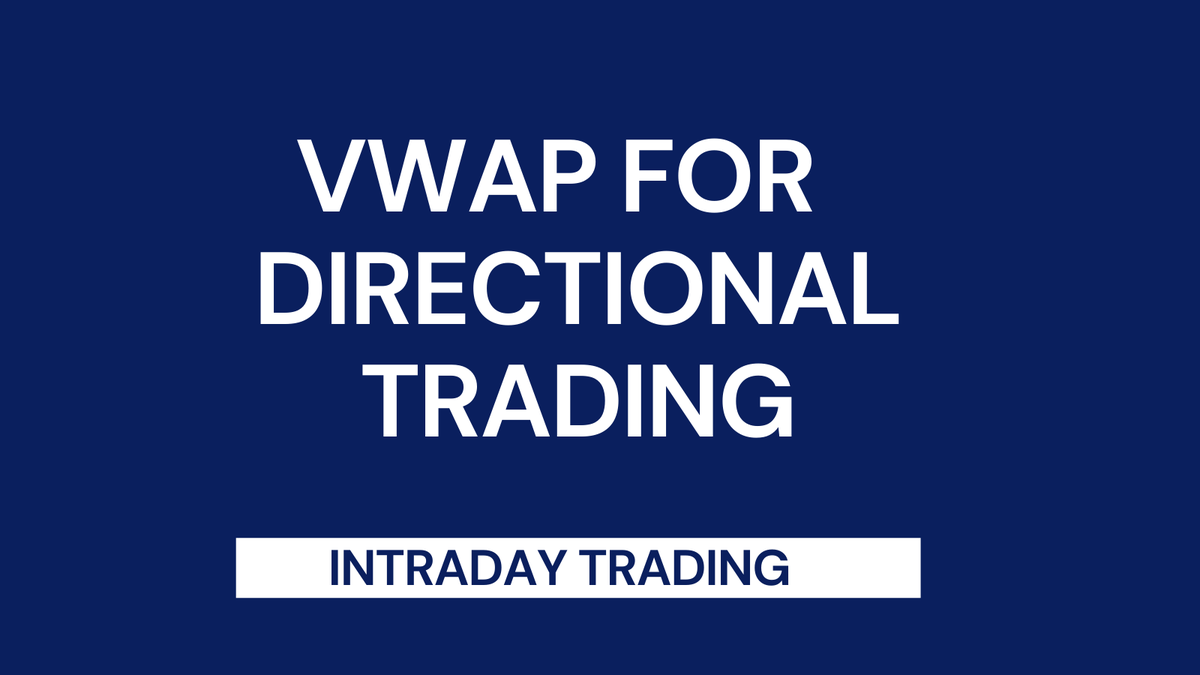 VWAP for directional intraday trading Part -1

Mini learning thread 🧵

Traders show your support for the content by Like &amp; Retweet to benefit maximum traders

48 more twitter thread to go

1/6

#trading 

<a href="/ITRADE191/">i-Trade - DJ</a> <a href="/caniravkaria/">Nirav S. Karia</a> @ca_mehtaravi <a href="/chartmojo/">Chartmojo</a> <a href="/asitbaran/">Asit Baran Pati 🇮🇳</a> <a href="/Bijay_reborn/">CA Bijay Kr Sharma</a>