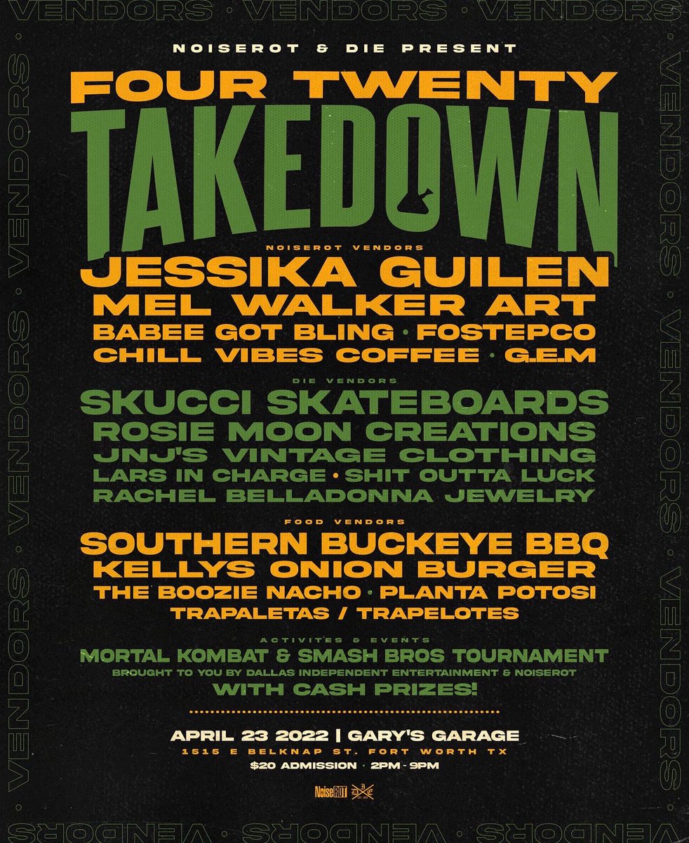 daisyjaelinne's tweet photo. NEXT Saturday! Four Twenty Takedown ✨🤍 https://t.co/iLeV8IfaZx
