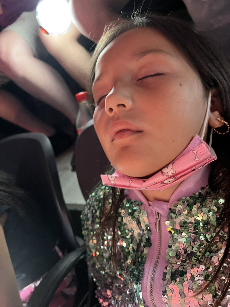 She almost made it through the whole concert….<a href="/bts_bighit/">BTS_official</a> #BTS #BTSARMY #BTS_PTD_ON_STAGE_LAS_VEGAS