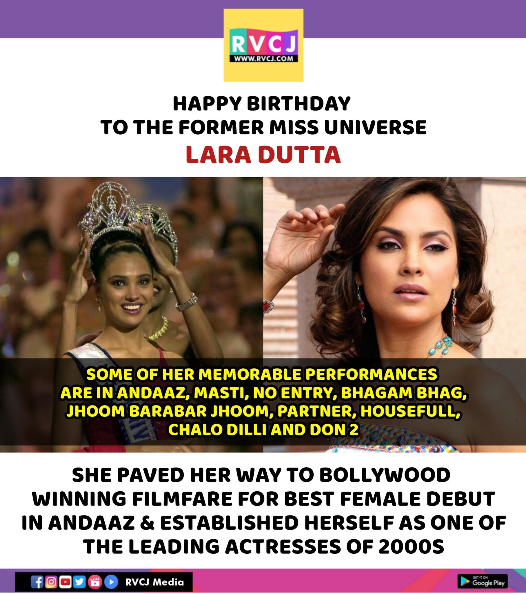 Happy Birthday Lara Dutta!   