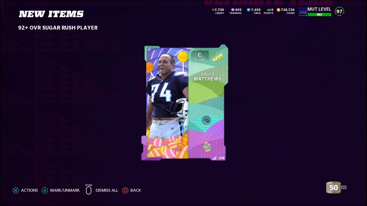 HtwnTX's tweet photo. After an hour of rerolls. I get 1! #Madden22 #PSN #NFL #Madden #Twitch #HoustonTexas #HoustonTexas #HtownTX #Gaming https://t.co/jGMVrqcxlg