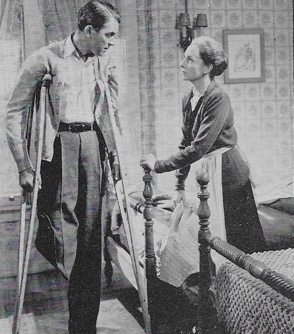 holyspacemonkey's tweet photo. #ThePrideOfTheYankees director Sam Wood also directed another #Baseball & #Disability biopic, #TheStrattonStory! Jimmy Stewart plays Chicago White Sox pitcher Monty Stratton, whose right leg was amputated after an accident. He eventually managed to play pro ball again. #TCMParty https://t.co/h12DpPCQu2