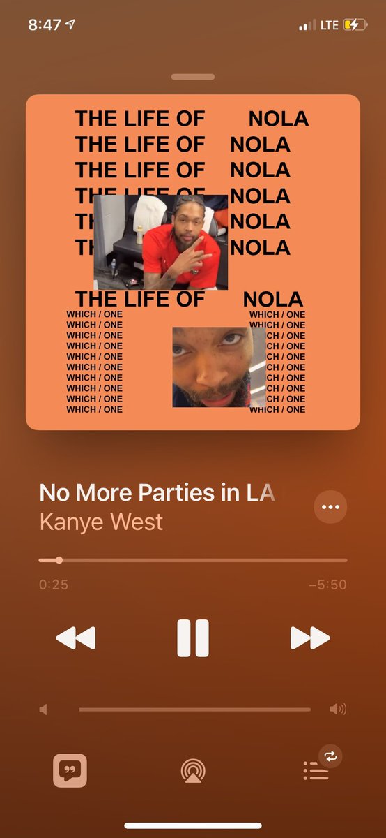 No More Parties in LA