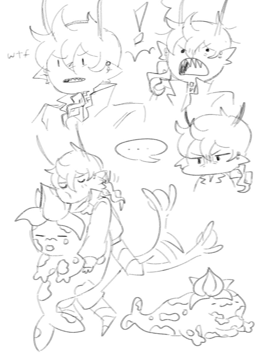 melonpuffe's tweet photo. Adventure time oc. His name is Coral https://t.co/mmZWCvNPmS