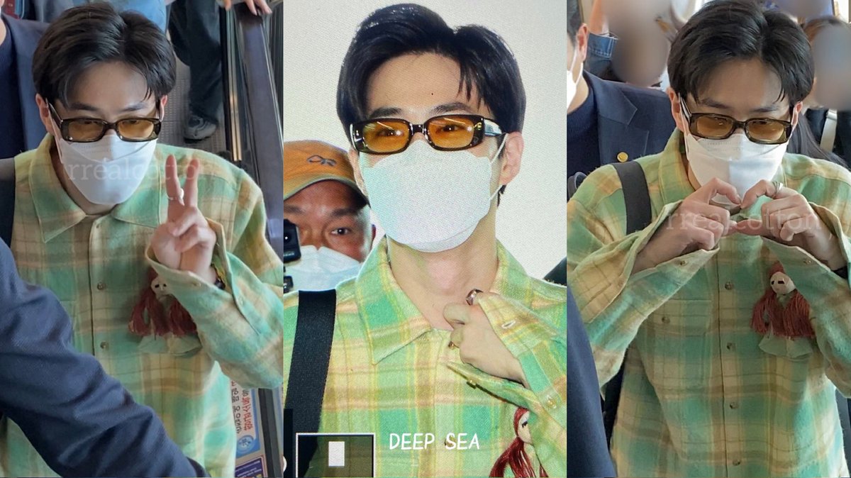 indiesh2o's tweet photo. after two years airport fashion king junmyeon kim is back https://t.co/JijMKgOqSl