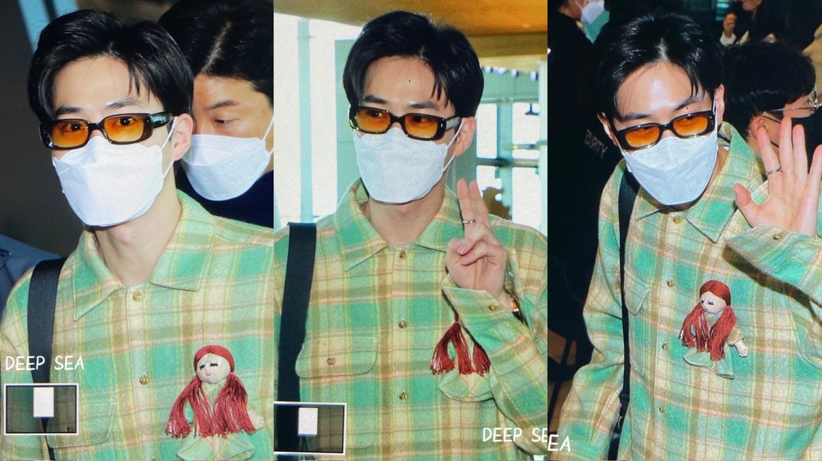 indiesh2o's tweet photo. after two years airport fashion king junmyeon kim is back https://t.co/JijMKgOqSl