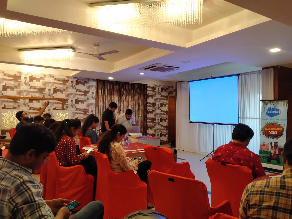 Ram Karma☁️ (@rkarma214) on Twitter photo Indore Salesforce Developer Community Group came with another in-person event on Slack and Billing.
<a href="/IndoreSFDG/">SFDC Indore</a> <a href="/technodhaba/">Ashvin</a>  #SFInIndore Indore Salesforce Developer Community Group came with another in-person event on Slack and Billing.
<a href="/IndoreSFDG/">SFDC Indore</a> <a href="/technodhaba/">Ashvin</a>  #SFInIndore