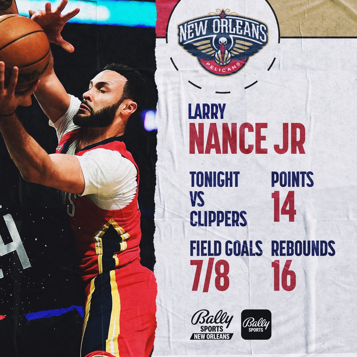 Build this man a statue

<a href="/Larrydn22/">Larry Nance</a> | <a href="/PelicansNBA/">New Orleans Pelicans</a> | #WBD