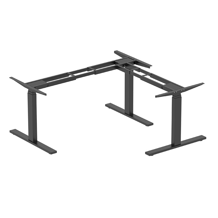 Different kinds of desk frame in black color.