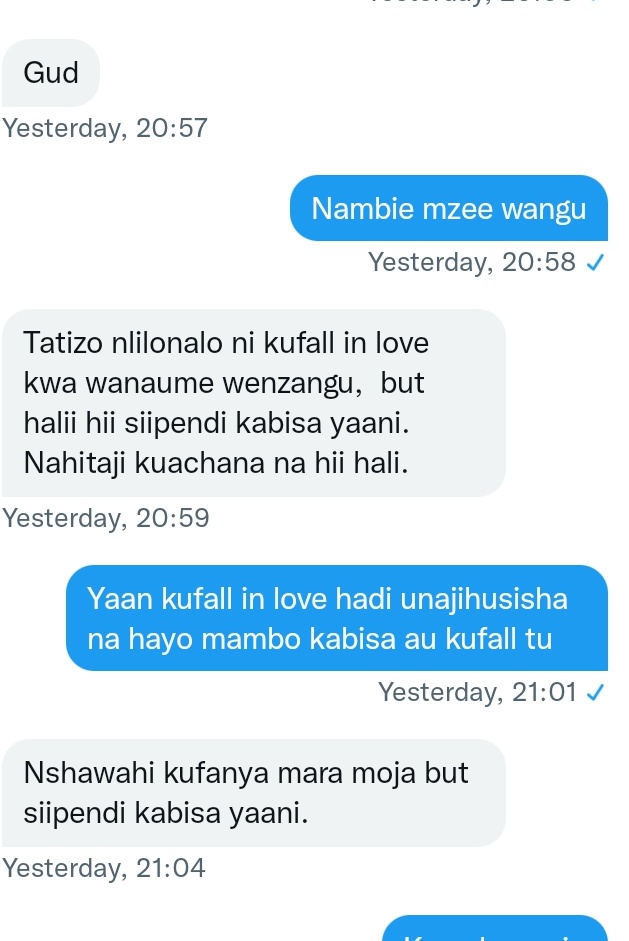 KatyEssays's tweet image. #TwitterUshauri kwenye jamii matatizo ni mengi mno😥. Lets help a guy👇👇👇