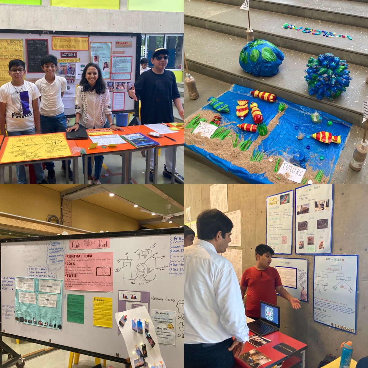 Saturday morning at <a href="/FSSurat/">Fountainhead School</a> with these amazing students discussing about investments, cryptocurrency, NFTs, animation, doodle, sketching, sustainability and many more interesting projects for #PYPExhibition <a href="/iborganization/">International Baccalaureate</a> <a href="/ibpyp/">IB PYP</a> #IBTogether