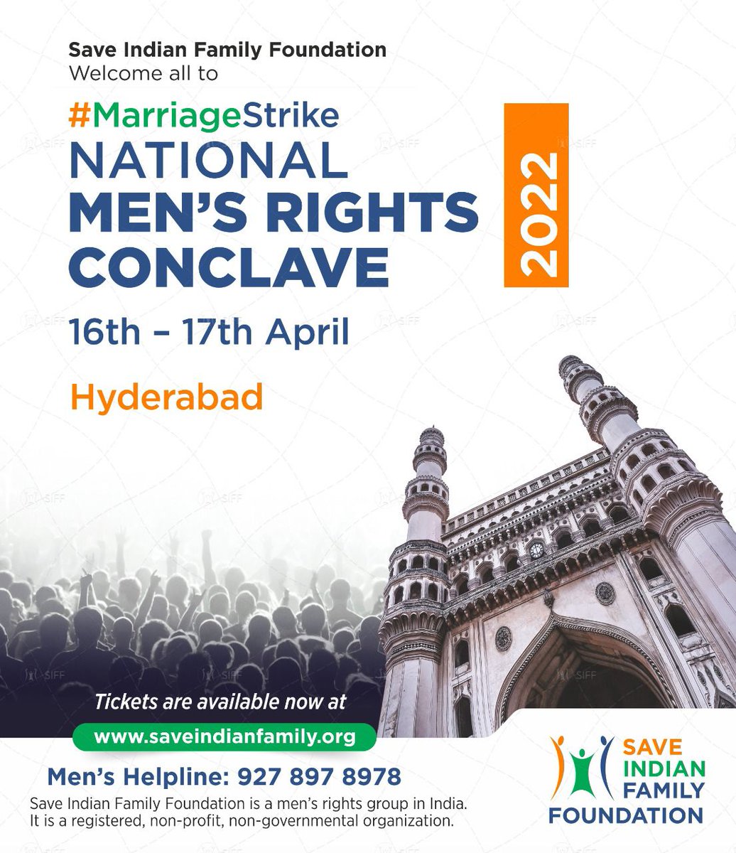 People from Delhi,from Gujarat,from mumbai from Bangalore from Hyderabad. Mingled everyone for one cause #MarriageStrike National Men's right conclave <a href="/realsiff/">SIFF - Save Indian Family Foundation</a> <a href="/jaidutt1/">SIFF Spokesperson</a>