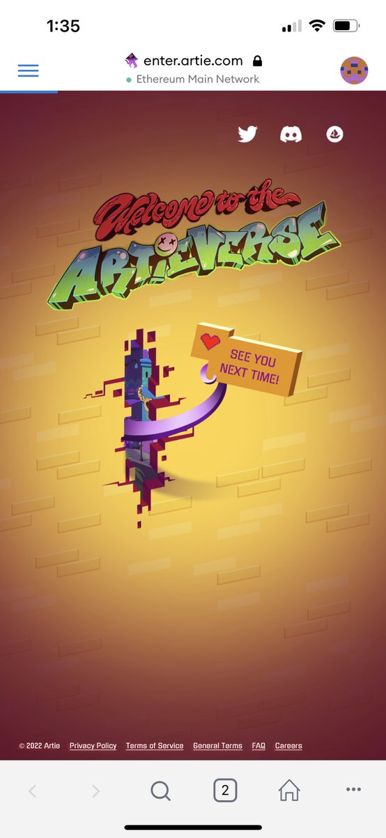 Congratulations to <a href="/theartieverse/">theartieverse</a> and the smooth mint. Some heavy hitters backing this project so it’s a full swing for me. Excited for game launch!