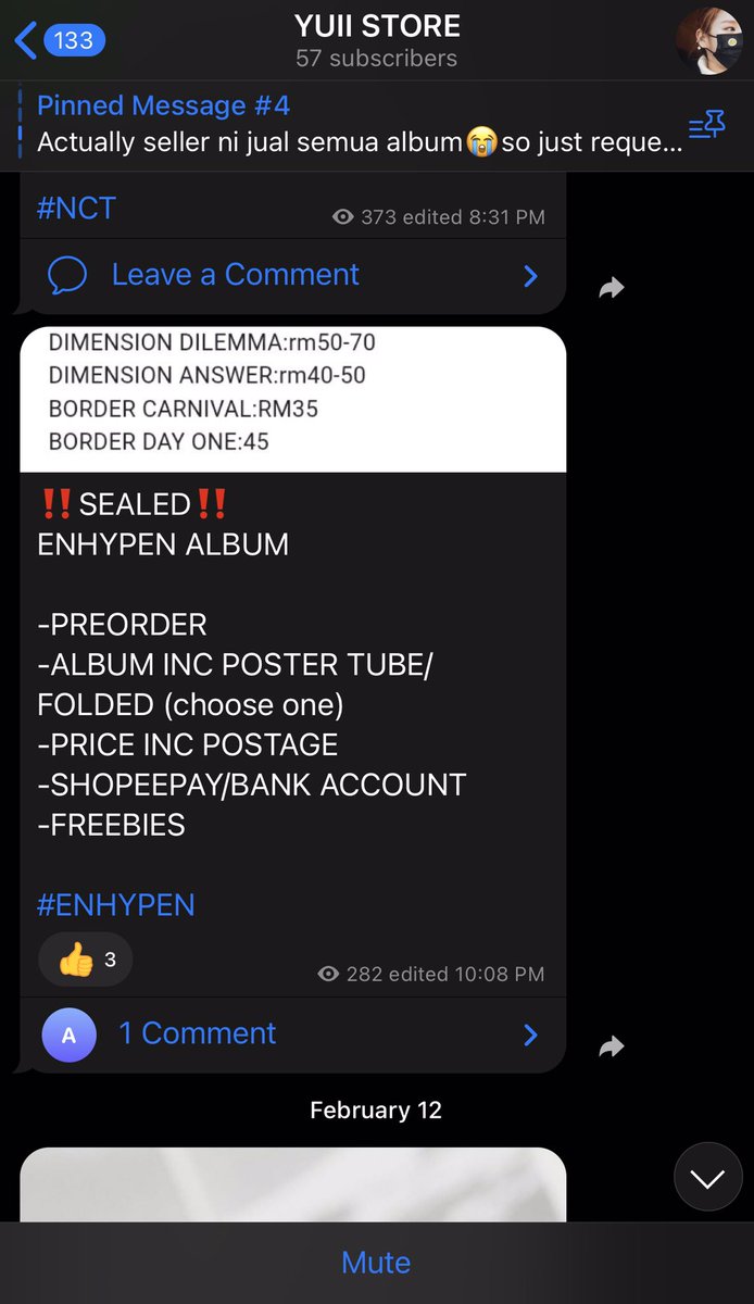 neoparkk's tweet photo. ‼️EXPOSING A PROBLEMATIC AND A POTENTIAL SCAMMER‼️

came across a tweet of super cheap SEALED bdc albums (enha) and my desperate self couldn't hold it back so i bought 2 vers for rm70 incl postage 🤐 more info in thread

#pasarSCAMMER #pasarENHYPEN @PasarScammer — help rt! https://t.co/kzF5EsEdOK
