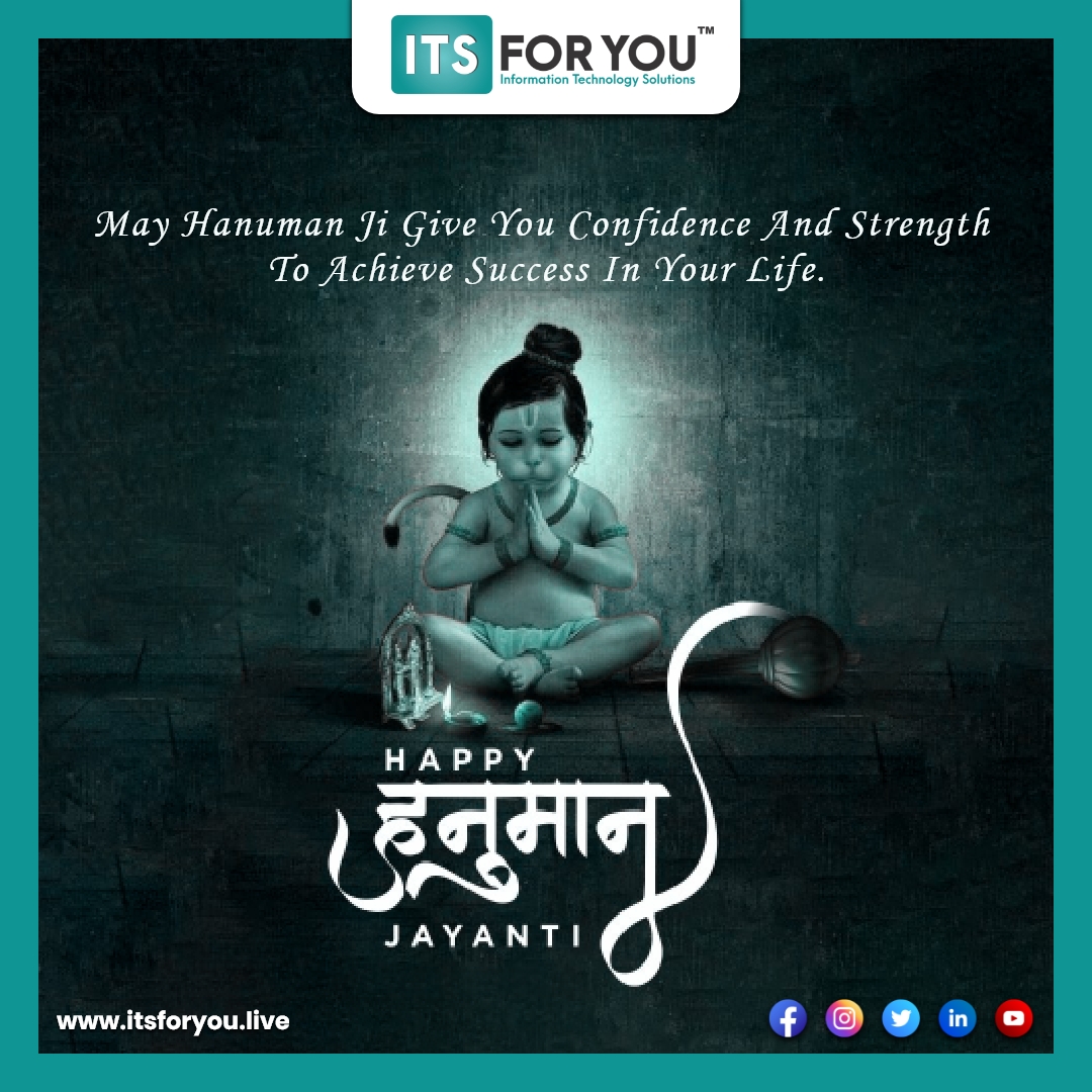 ITSFORYOU_LIVE's tweet photo. May Hanuman Ji Give You Confidence Aand Strength To Achieve Success In Your Life.

Happy Hanuman Jayanti

#हनुमान_अवतरण_दिवस #HanumanJayanti #HanumanJayanti2022 #हनुमान_जन्मोत्सव #HanumanJi #bajrangbali  #lordhanuman  #jaihanuman #saturdaythought #bestahead #ITSFORYOU #IT #tech https://t.co/IaXyWEbh5d