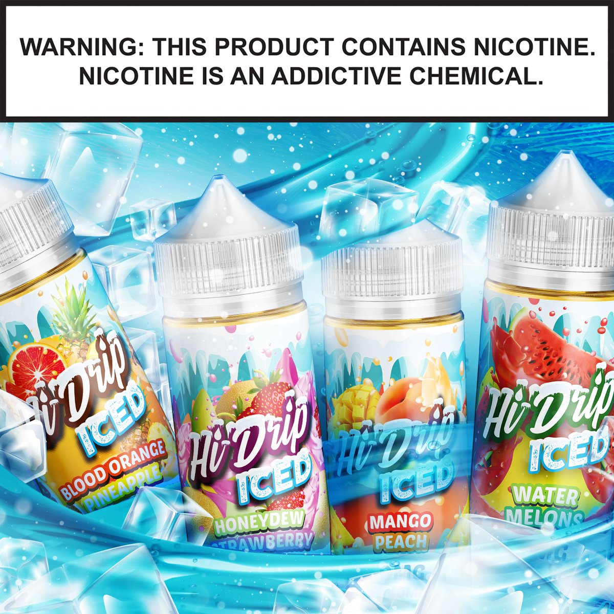 EightVape's tweet photo. Blast your tongue with cool fruity flavor with #HiDrip Iced! See more flavors here. >> https://t.co/YlkEZ1ptAG #vapejuice #flavorfriday https://t.co/GhDh0sREC6