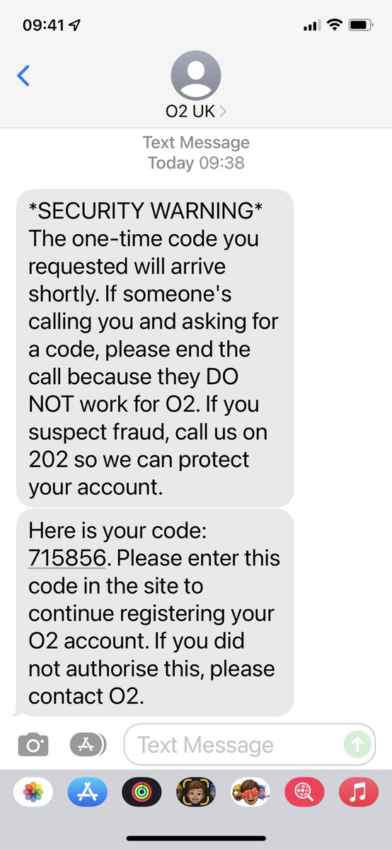 lbarnard_27's tweet photo. @TheO2 I have got these texts but haven’t requested anything…. Are these scams? I suspect so! https://t.co/gk1dSoJdcI