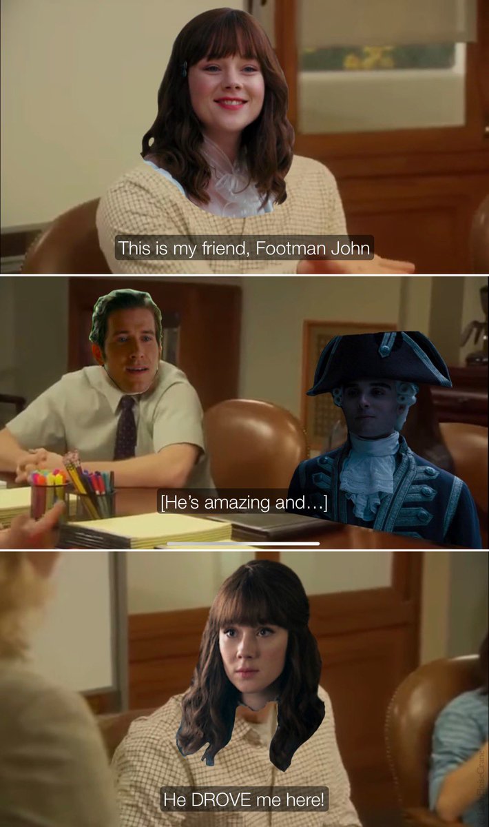 This is one of the dumbest things I ever made but Eloise and Footman John are my new Brotp