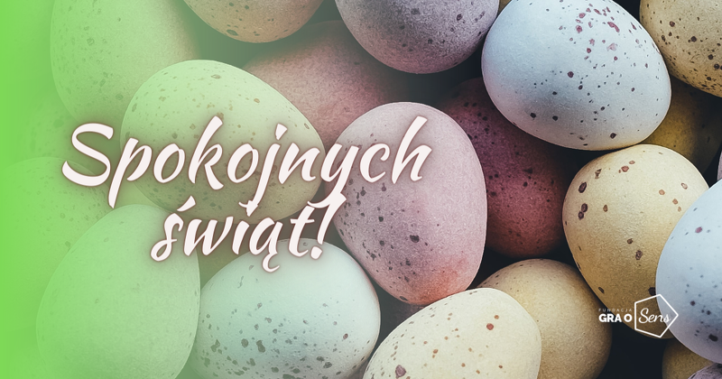 GraOSens's tweet photo. Kochani...
Życzymy Wam spokoju w te święta, wielu powodów do radości na co dzień, ciepła w rodzinnym gronie, uśmiechu na twarzach ludzi Was otaczających, dumy ze swoich osiągnieć i sił by grać o sens! #graosens #wielkanoc https://t.co/GraN4fFVQd